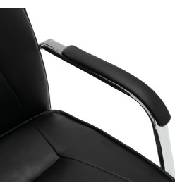 Chaise de bureau Noir Similicuir