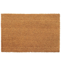 Tapis de porte naturel 40x60 cm fibre de coco touffeté