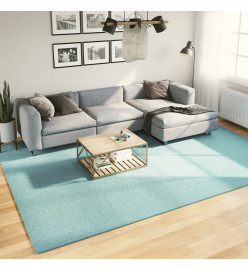 Tapis OVIEDO à poils courts vert 240x340 cm