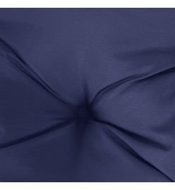 Coussin de banc de jardin bleu marine 110x50x7 cm tissu oxford