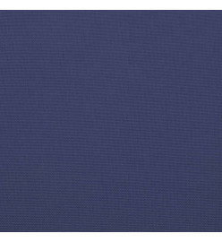 Coussin de banc de jardin bleu marine 110x50x7 cm tissu oxford