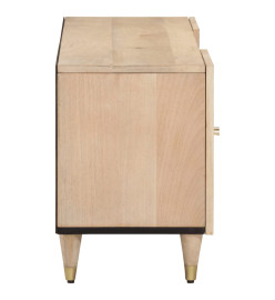 Meuble TV 105x33x46 cm Bois massif de manguier