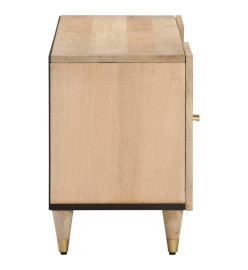 Meuble TV 105x33x46 cm Bois massif de manguier