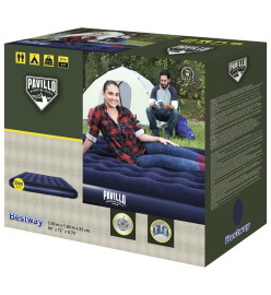 Bestway Matelas pneumatique floqué 203x183x22 cm 67004