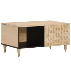 Table basse 80x50x40 cm bois de manguier massif