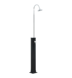 Douche solaire Noir 214 cm 20 L