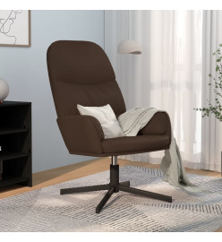 Chaise de relaxation Marron Similicuir