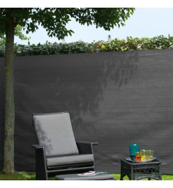 Nature Brise-vue de jardin PE 1 x 3 m Anthracite