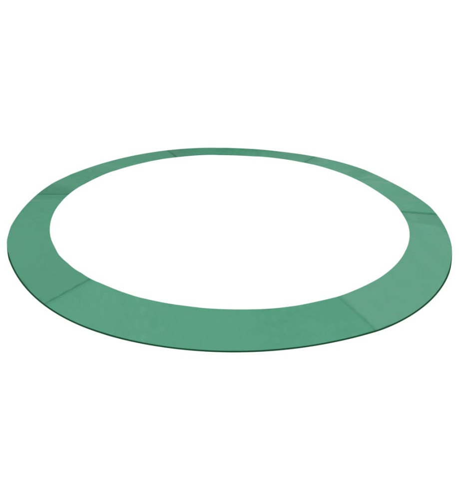 Coussin de sécurité PE Vert de trampoline rond de 3,05 m