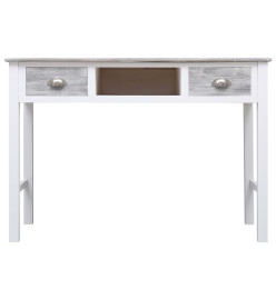 Bureau Gris 110x45x76 cm Bois