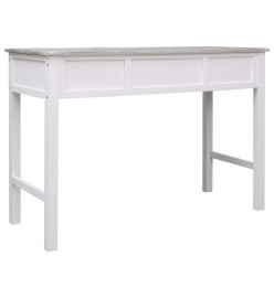 Bureau Gris 110x45x76 cm Bois