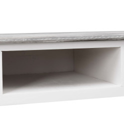 Bureau Gris 110x45x76 cm Bois