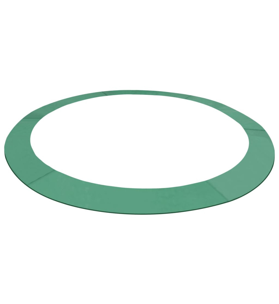 Coussin de sécurité PE Vert de trampoline rond de 3,66 m