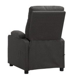 Fauteuil inclinable Gris foncé Tissu