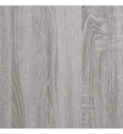Cadre de lit sonoma gris 180x200 cm bois d'ingénierie