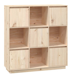 Buffet 110,5x35x117 cm Bois de pin massif