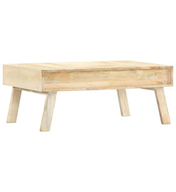 Table basse 100x60x40 cm Bois de manguier massif