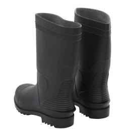 Bottes de pluie noir taille 43 PVC