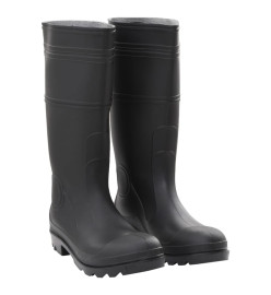 Bottes de pluie noir taille 45 PVC