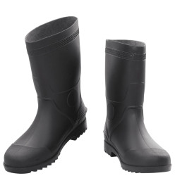 Bottes de pluie noir taille 45 PVC