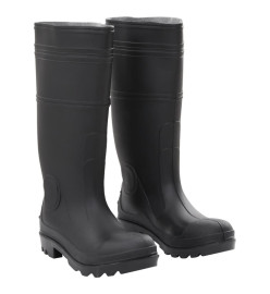 Bottes de pluie noir taille 40 PVC