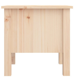 Tables d'appoint 2 pcs 40x40x39 cm Bois massif de pin