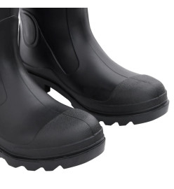 Bottes de pluie noir taille 43 PVC