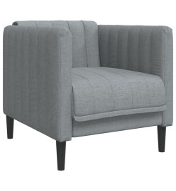 Fauteuil gris foncé tissu