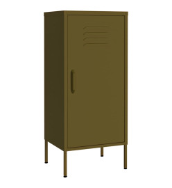 Armoire de rangement Vert olive 42,5x35x101,5 cm Acier