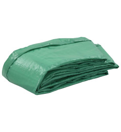 Coussin de sécurité PE Vert pour trampoline rond 4,26 m