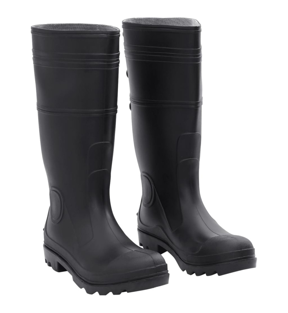 Bottes de pluie noir taille 42 PVC