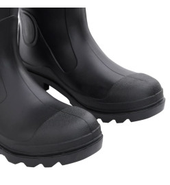 Bottes de pluie noir taille 42 PVC