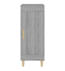 Buffet Sonoma gris 34,5x34x90 cm Bois d'ingénierie