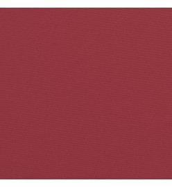 Coussins de banc de jardin 2 pcs rouge bordeaux tissu Oxford