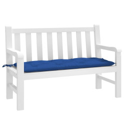 Coussin de banc de jardin bleu 120x50x7 cm tissu oxford