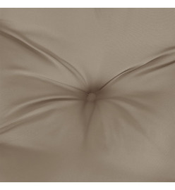 Coussin de banc de jardin taupe 180x50x7 cm tissu oxford