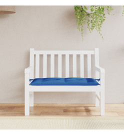 Coussin de banc de jardin bleu 110x50x7 cm tissu oxford