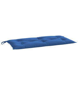 Coussin de banc de jardin bleu 110x50x7 cm tissu oxford