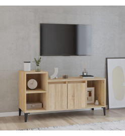 Meuble TV Chêne sonoma 100x35x55 cm Bois d'ingénierie