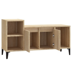 Meuble TV Chêne sonoma 100x35x55 cm Bois d'ingénierie