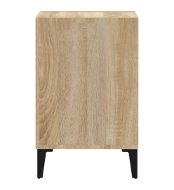 Meuble TV Chêne sonoma 100x35x55 cm Bois d'ingénierie