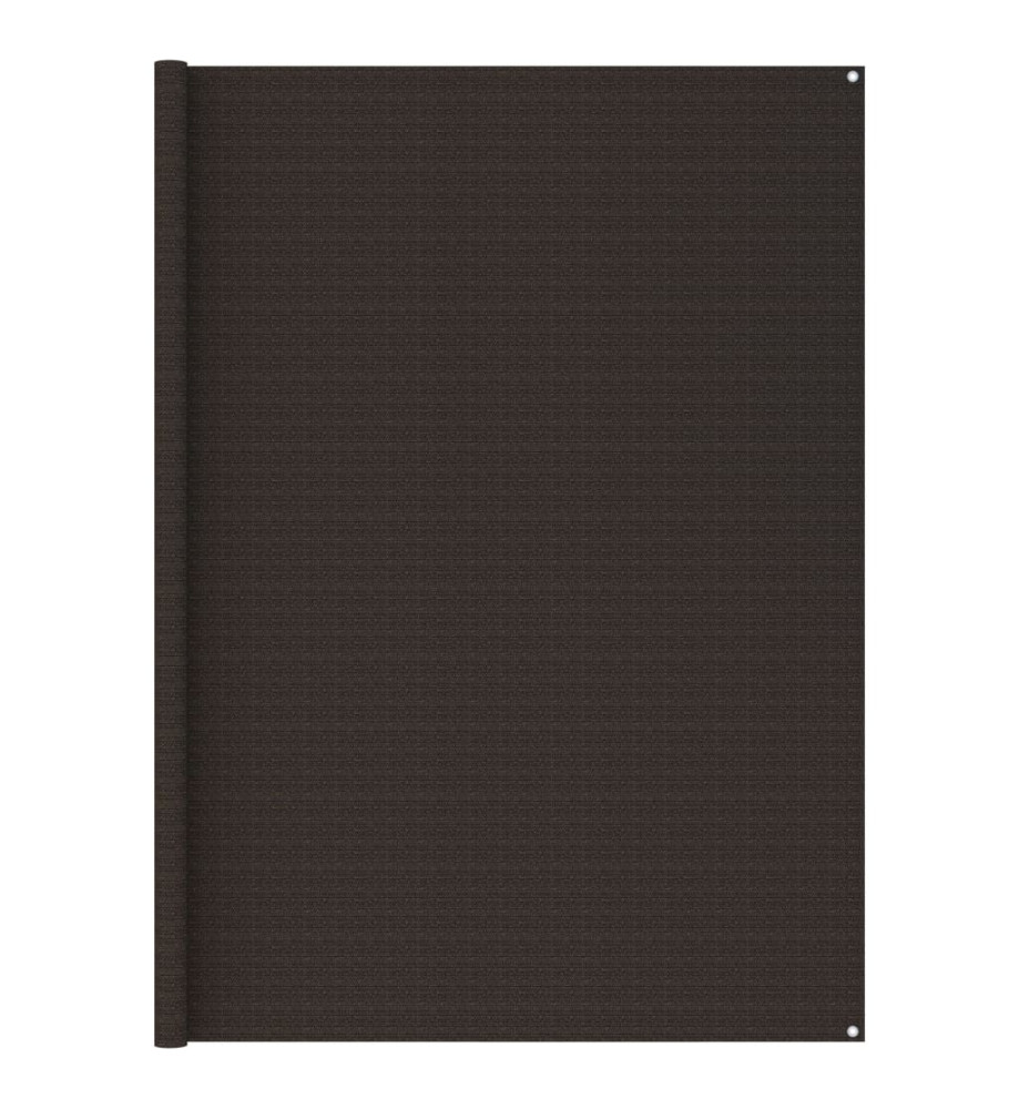 Tapis de tente 250x600 cm Marron