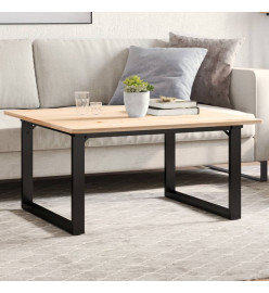 Pieds de table basse cadre en O 80x70x43 cm fonte