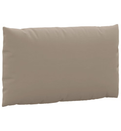 Coussins de palette 3 pcs taupe tissu oxford