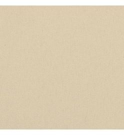 Coussin de banc de jardin beige 100x50x7 cm tissu oxford