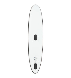 Ensemble de planche SUP gonflable avec voile Noir et blanc