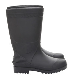 Bottes de pluie noir taille 38 PVC