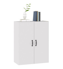 Armoire suspendue Blanc 69,5x34x90 cm Bois d'ingénierie