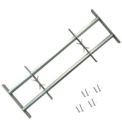 Grilles réglables de sécurité de fenêtres 2 pcs 1000-1500 mm