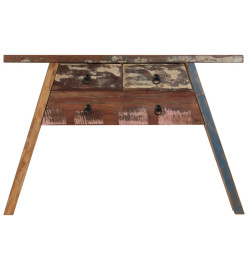 Table console 110x30x75 cm Bois solide de récupération